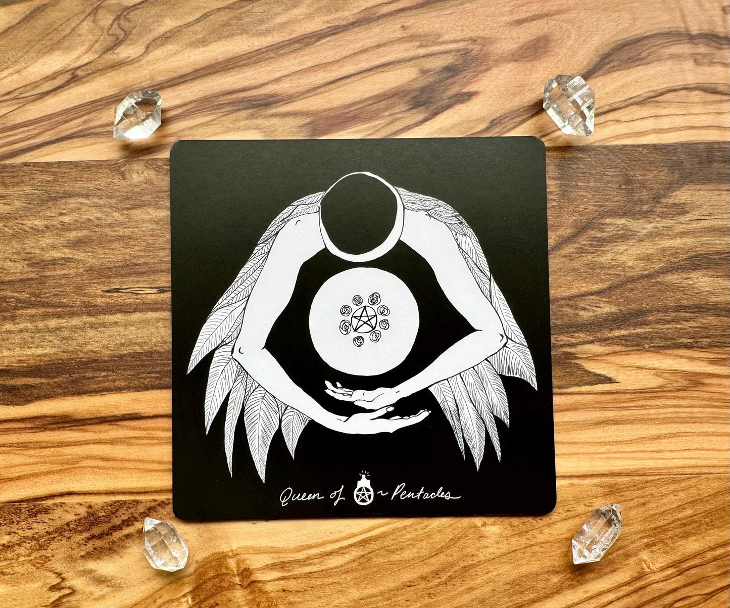 Dark Days Tarot Deck and Guidebook, 78 Tarot Card Deck, Square Tarot Cards