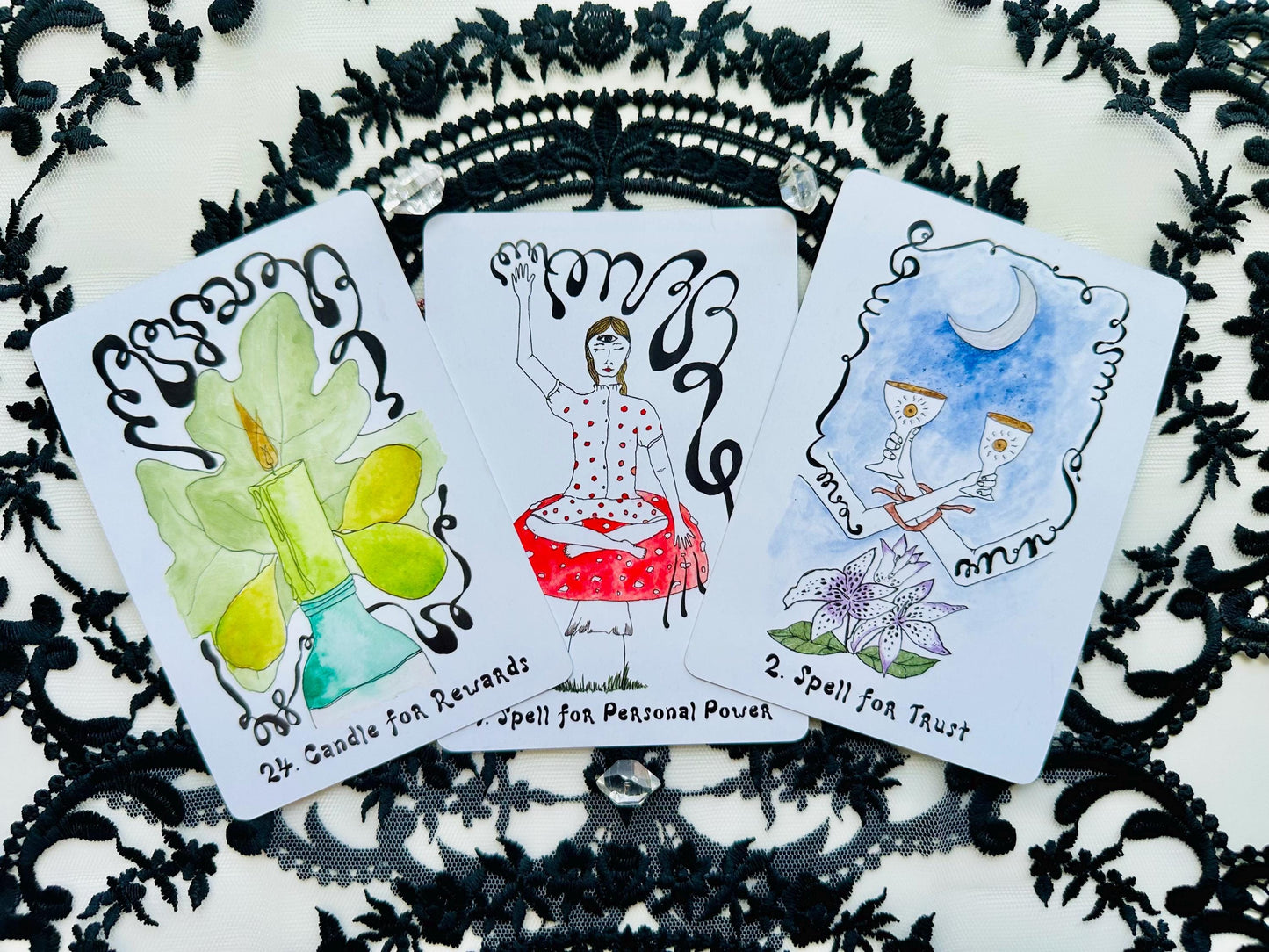 The Wyrd Sisters Oracle Card Deck and Guidebook