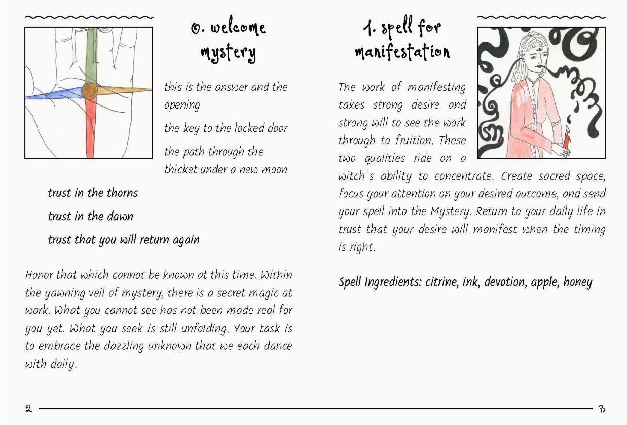 The Wyrd Sisters Oracle Card Deck and Guidebook