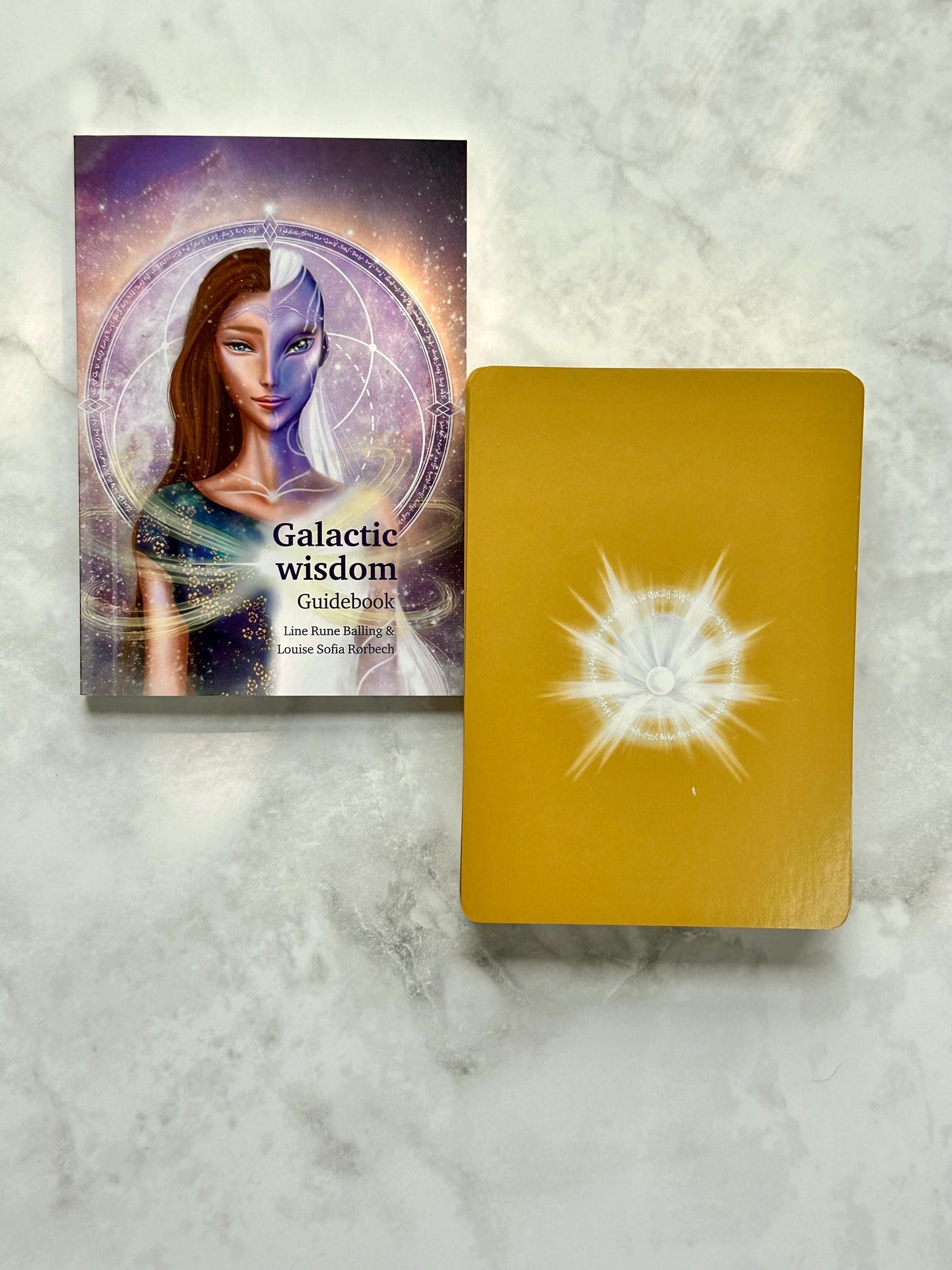 Galactic Wisdom Oracle Deck, Guidance and Light Portal Oracle Cards, Angel and Alien Wisdom Oracle Deck