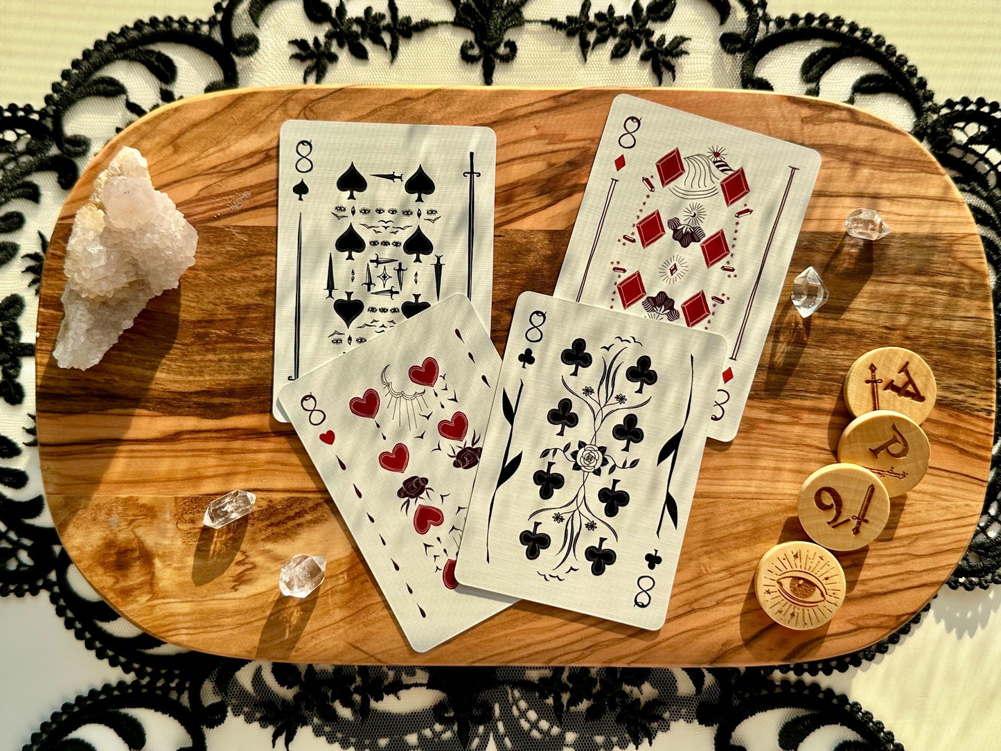 Council of the Four Corners, Limited Edition Playing Cards, Divination Cards