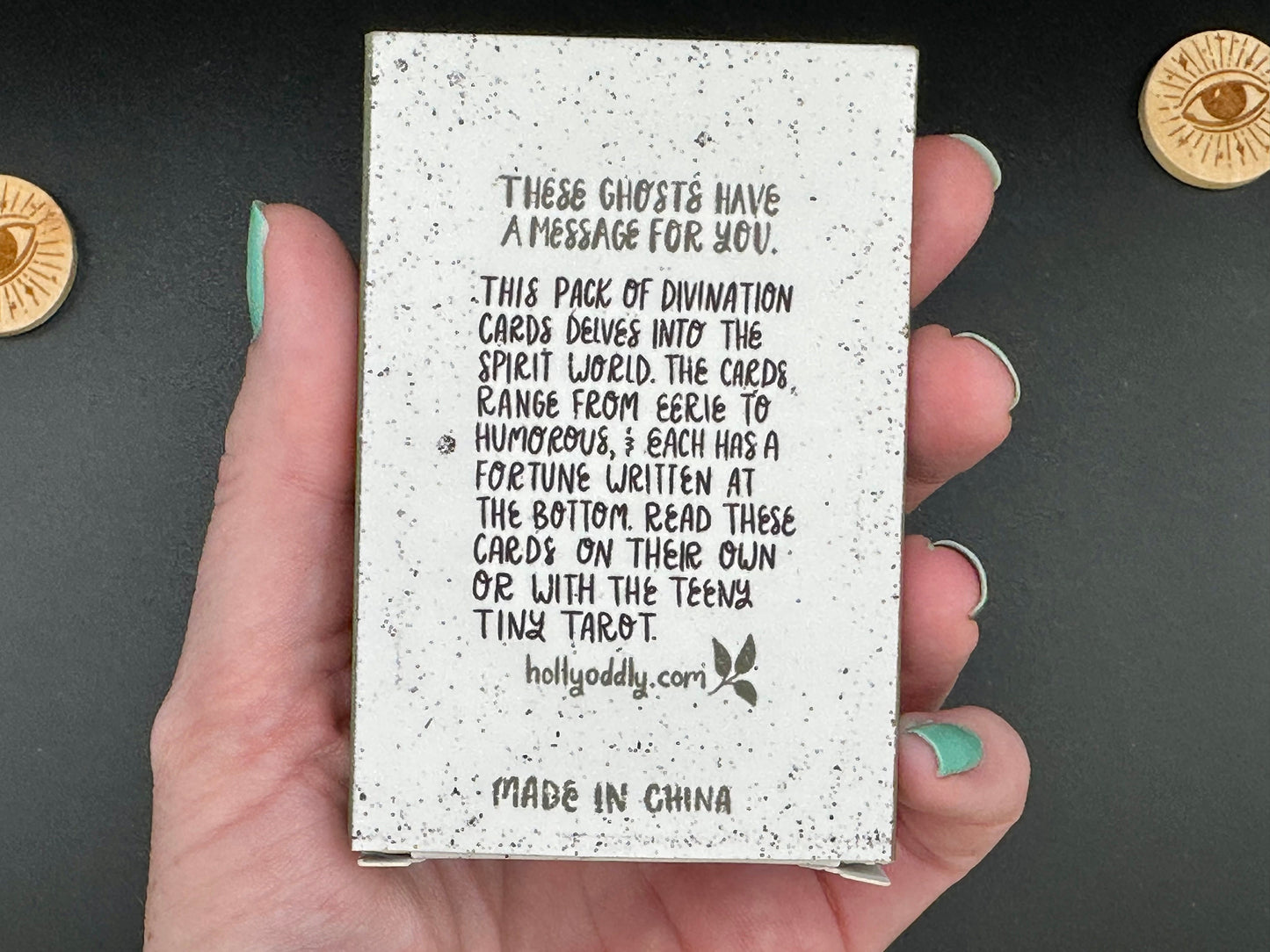Mini Divi Ghosts Oracle Deck: Spirit Divination Tool by artist Holly Oddly, 30 Card Deck