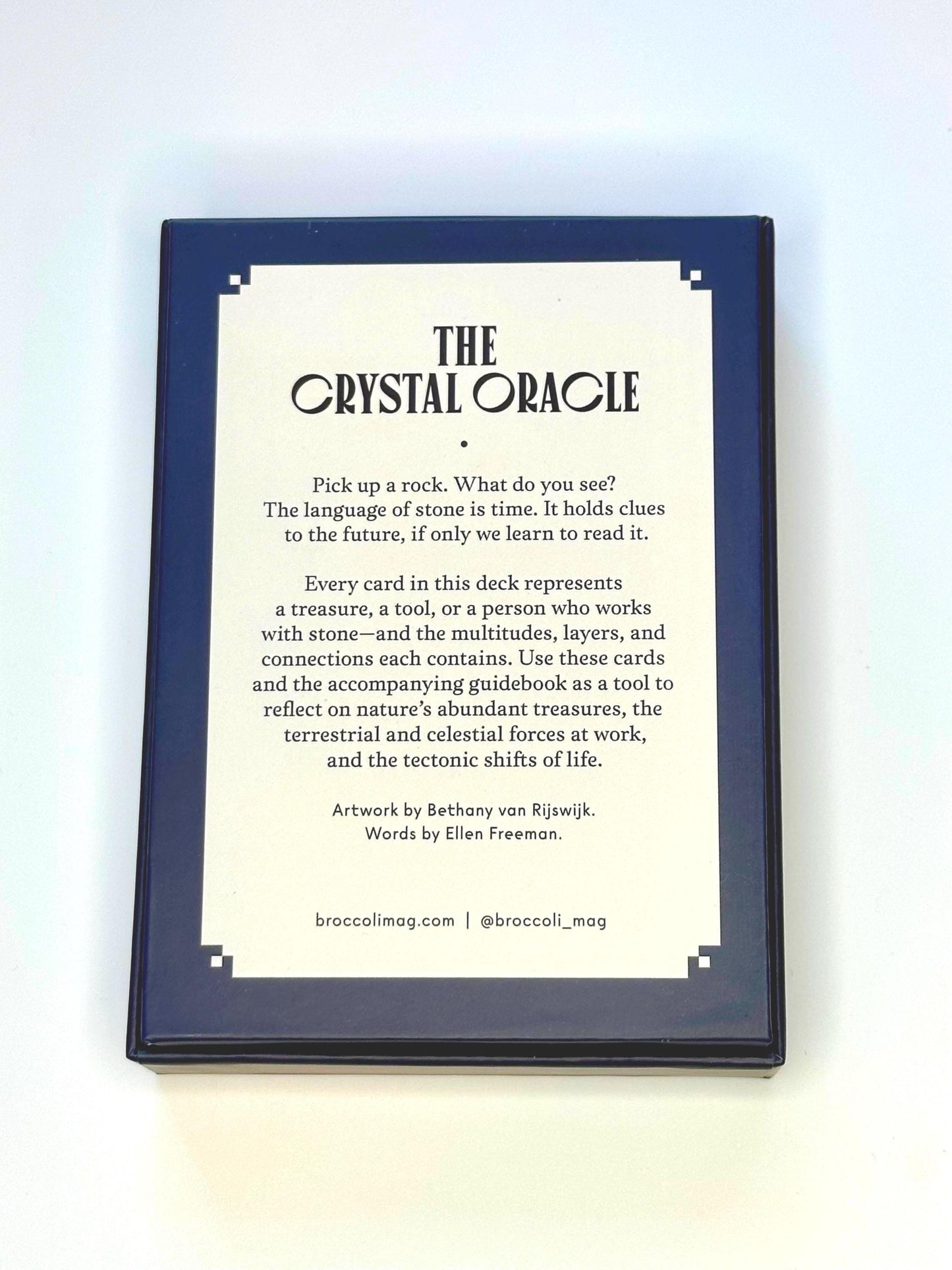 The Crystal Oracle, 44 Card Deck and Guidebook for Divination