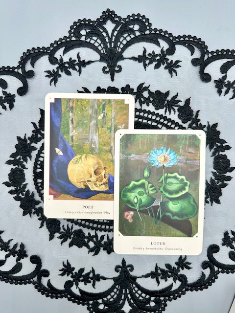 The Flower Oracle Deck, a 44 Card Divination Deck and Guidebook